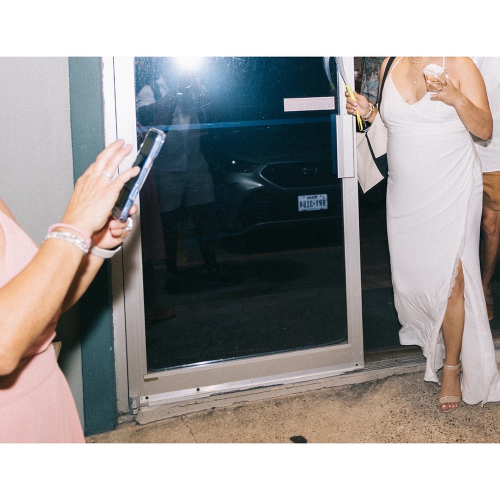 David's Bridal Elegant White Wedding Dress